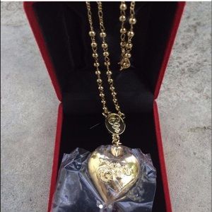 ISO lana del rey heart locket spoon coke necklace